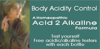 Acid alkaline balance and acid alkaline body balance