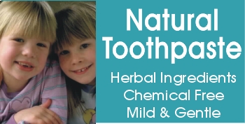 Natural toothpaste that is sls free toothpaste and fluoride free toothpaste.