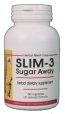SLIM 3 - Sugar Away Herbal Sugar Control Supplement : All natural thyroid weight loss hypothyroidism weight loss and thyroid diet program for losing thyroid weight and thyroid and weight gain