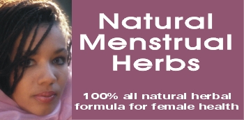 PMS Herbal Remedy for Natural PMS Relief and Menstrual Health Problems.
