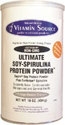  Soy-Spirulina Powder Protein Shake - Banana Cream