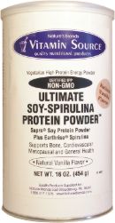 Weight Loss Soy Protein Spirulina Powder - Vanilla 