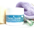 facial scrub and natural skin care