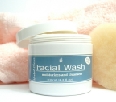 facial scrub and natural skin care product