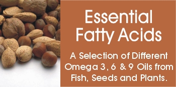 Essential Fatty Acids like omega fish oil supplement & flax seed oil supplement rich in omega fatty acids. Other oils rich in omega oil are primrose oil and evening primrose oil.