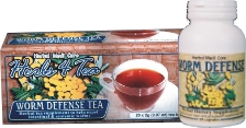 Worm Tea, Capsules and Tincture : Parasite cleansing for intestinal worm and parasite worm and worm treatment for human worm or cat worm and dog worm.