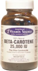 Natural Beta Carotene 25000iu
